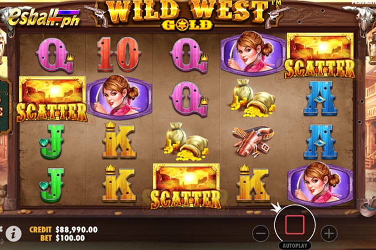 How to Get Wild West Gold Free Spins - 3 SCATTER Symbol