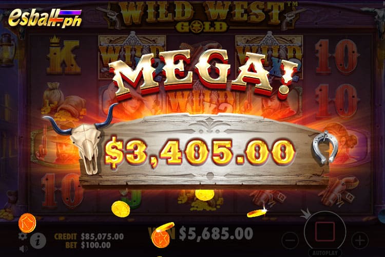 How to Win Wild West Gold Jackpot - MEGA Win 3,405