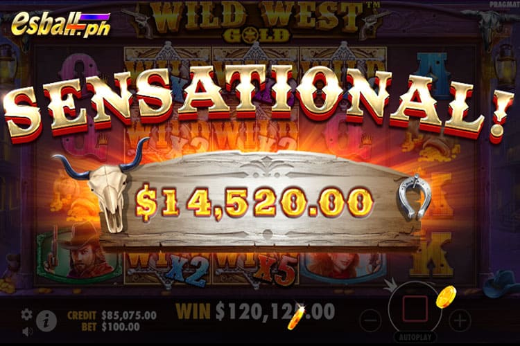 How to Win Wild West Gold Jackpot - Sensational Win 14,520