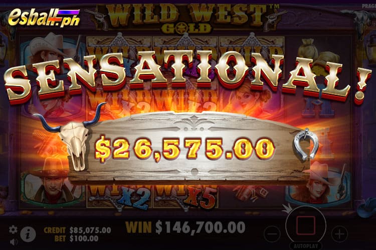 How to Win Wild West Gold Jackpot - Sensational Win 26,575