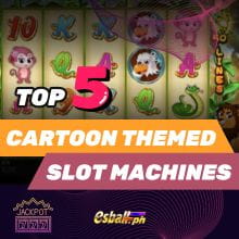 5 Cartoon Themed Slot Machines Bring Huge Bonus Win!