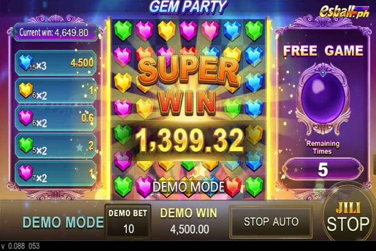 Play 10000+ Free Casino Slot Games for Fun - JILI Gem Party