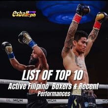 List of Top 10 Active Filipino Boxers & Recent Performances