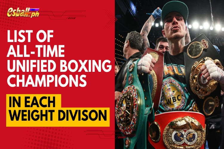 List of all-time Unified Boxing Champions in each Weight Divison