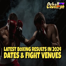 Latest Boxing Results in 2024, Dates & Fight Venues