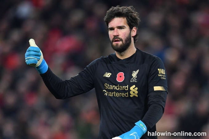 Premier League FIFA 22 Team Impressive Players of the Season-Alisson Becker (Liverpool)