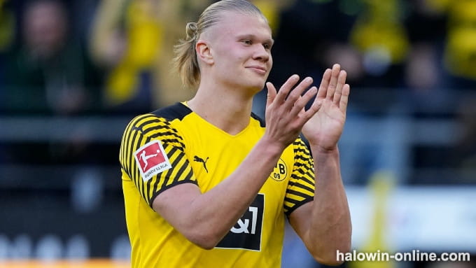 FIFA 22 Bundesliga Team Impressive Players of the Season-Erling Haaland (Borussia Dortmund)