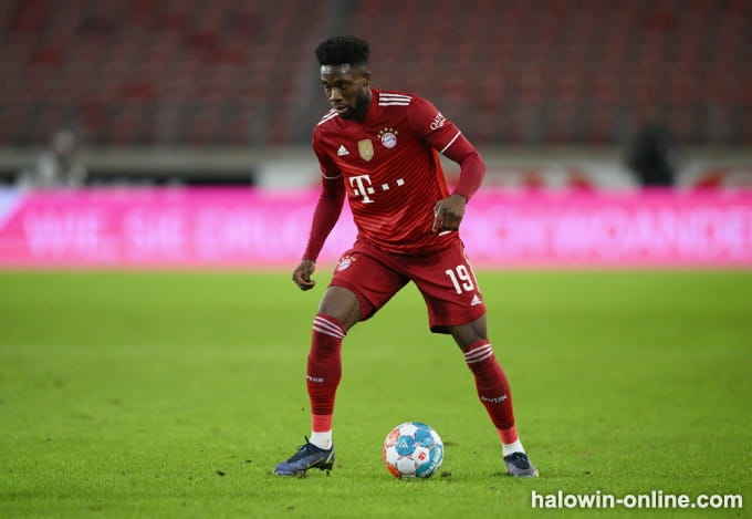 FIFA 22 Bundesliga Team Impressive Players of the Season-Alphonso Davies (Bayern Munich)