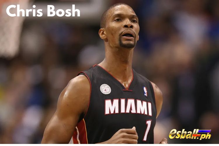 No.5 Left-Handed Players: Chris Bosh