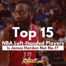 Top 15 NBA Left-Handed Players: Is James Harden Not No.1?