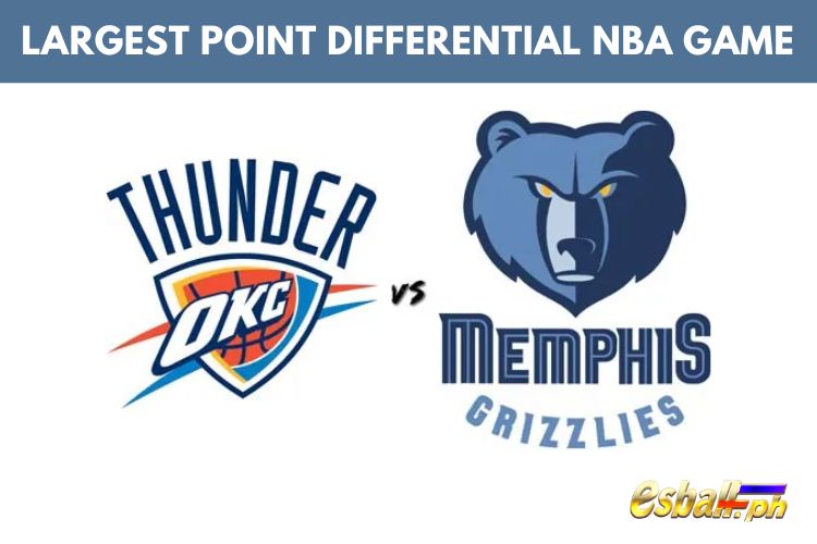 Largest Point Differential NBA Game: Grizzlies vs. Thunder