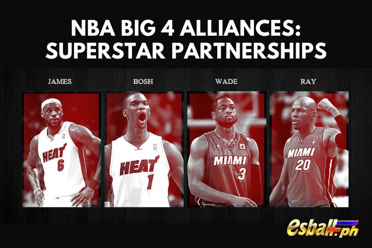 NBA Big 4 Alliances: Superstar Partnerships