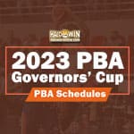 Full PBA Governors Cup 2023 Game Schedule, Game Time Today
