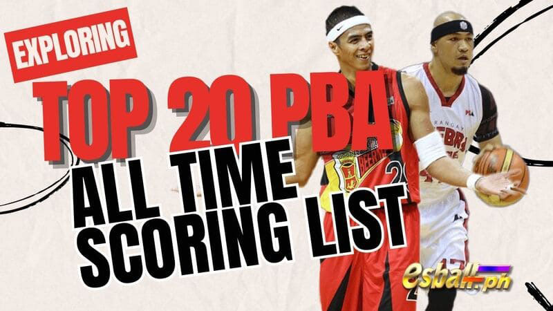 Exploring the Top 20 PBA All Time Scoring List of PBA Game