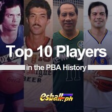 Top 10 Greatest PBA Players of All Time in History