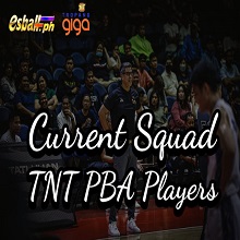 Current Squad of  TNT PBA Players for Season 2023-2024