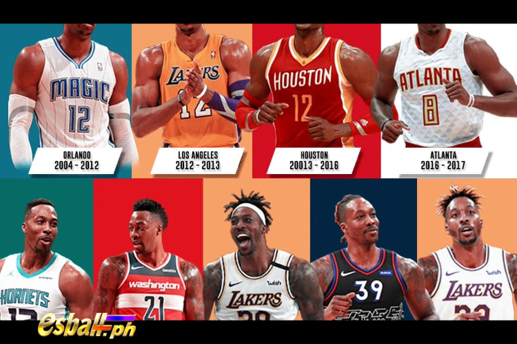 Teams for Dwight Howard played in his professional life