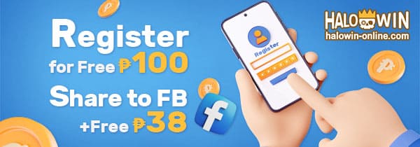 Register Free 100 PHP Casino Bonus, Share FB Mthly Free ₱38