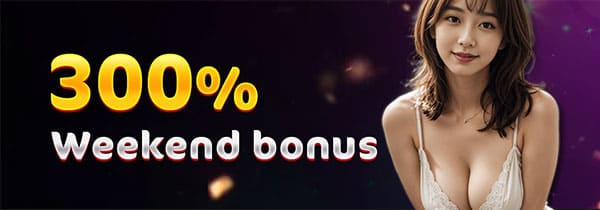 300% Weekend Slot Bonus, Withdraw Your  ₱500 Bonus Now