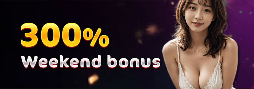 300% Weekend Slot Bonus, Withdraw Your  ₱500 Bonus Now