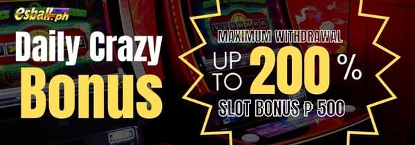 Daily Lose Cashback Casino Bonus Rebate 3% on Slot & Fishing