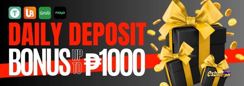 Online Casino Free Welcome Bonus - Deposit Daily Bonus ₱1000