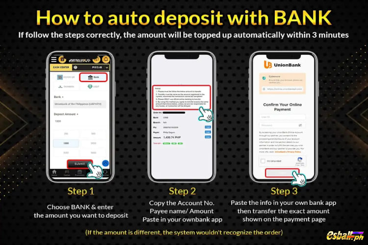 Autobank & USDT Deposit Get Bonus 5000 - How to Auto Deposit with Bank